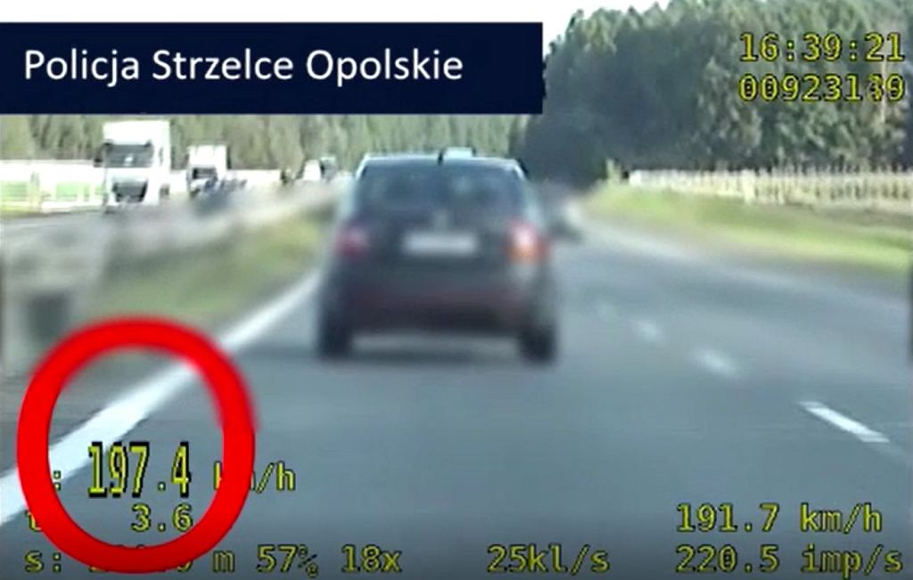 В мгновение ока он набрал 24 штрафных очка. Все началось со скорости