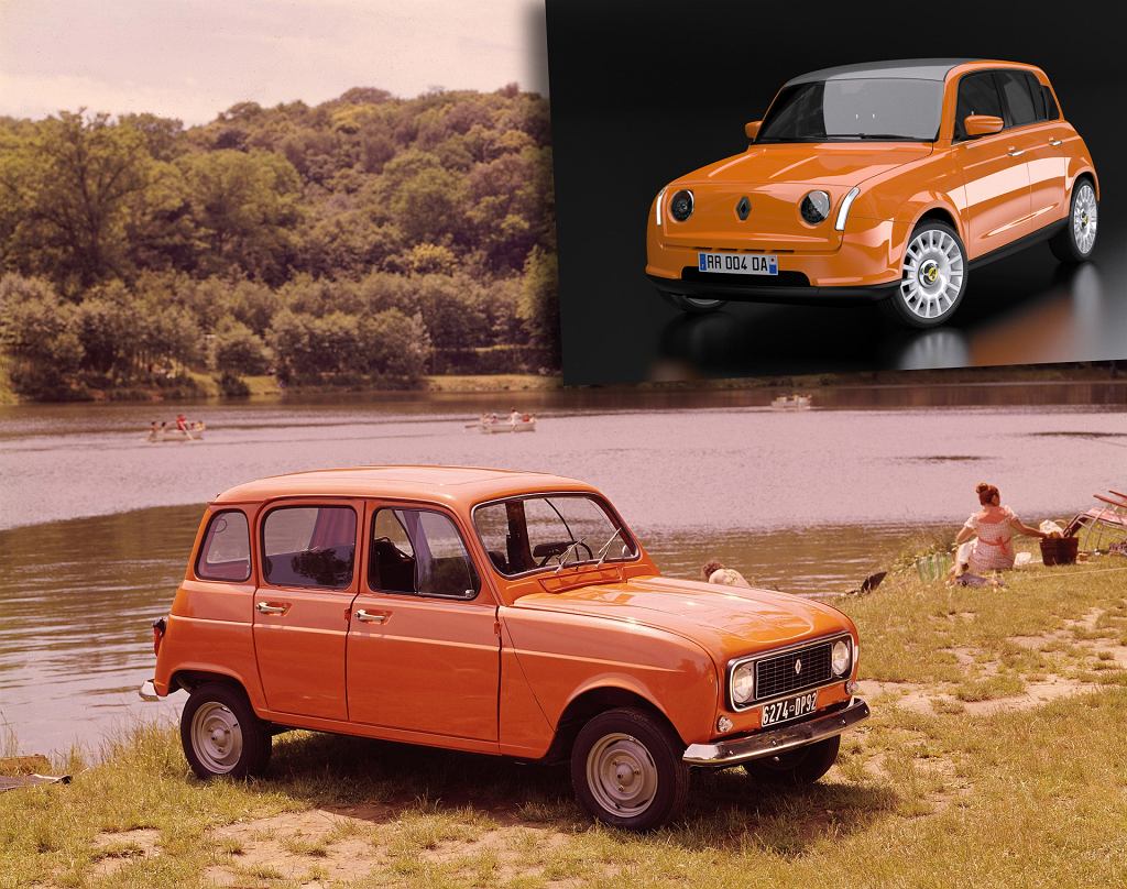 К электрическому Renault 5 присоединится новая модель 4. Обе модели будут выполнены в стиле ретро, но очень разные.