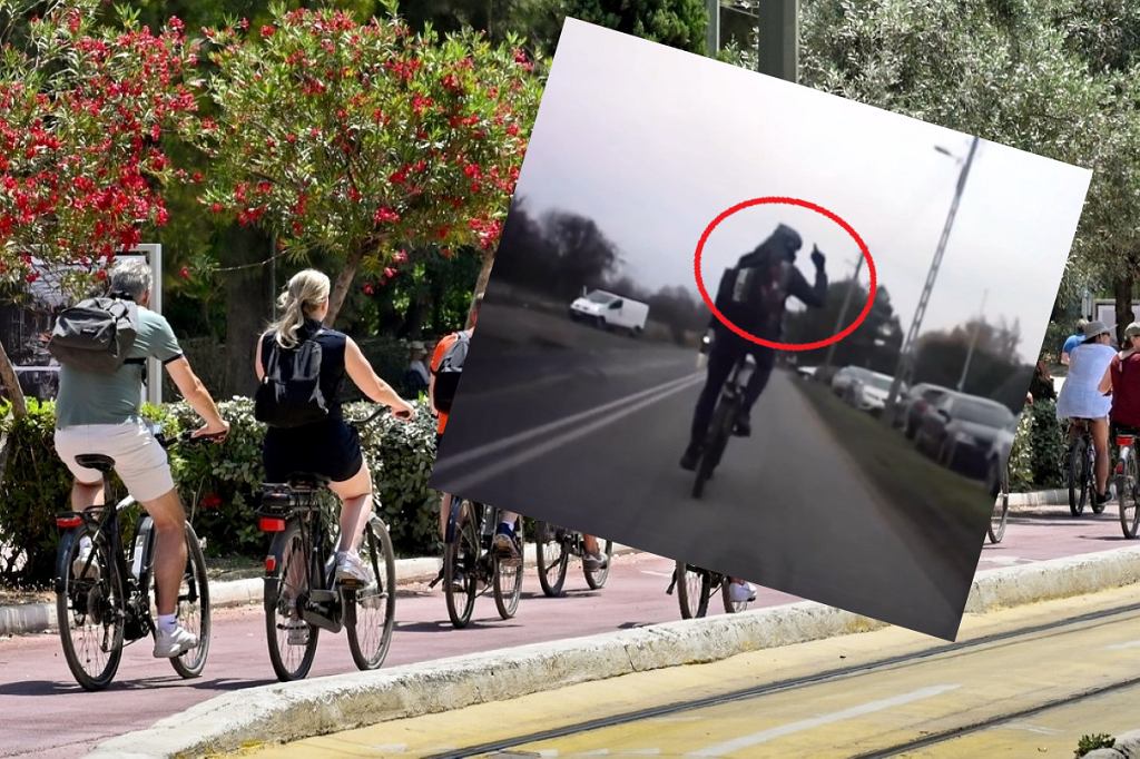 Велосипедисты становятся более дерзкими? Вот пример из Познани