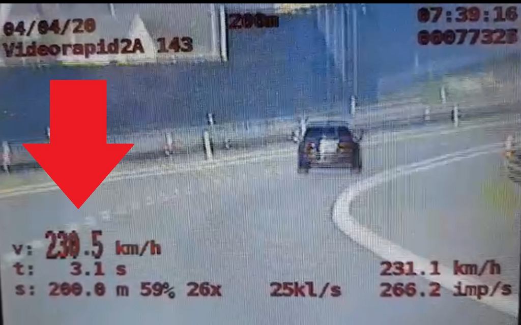 Он ехал на внедорожнике со скоростью 230 км/ч. Группа SPEED поймала его. Мандат? Максимально возможное
