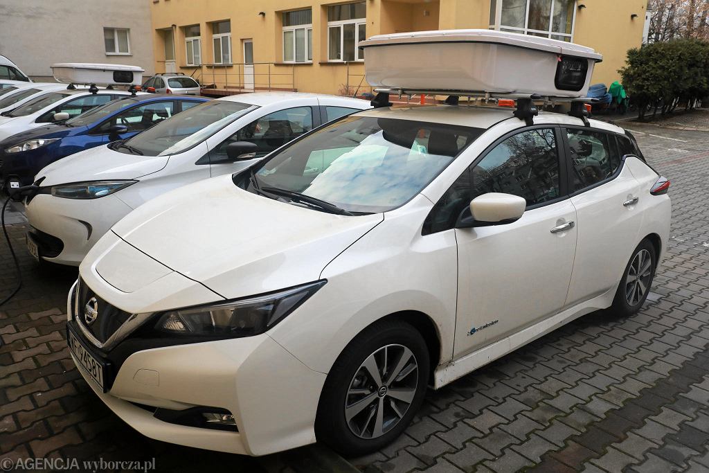 Парковка в Варшаве. В Польше начинаются первые электронные проверки