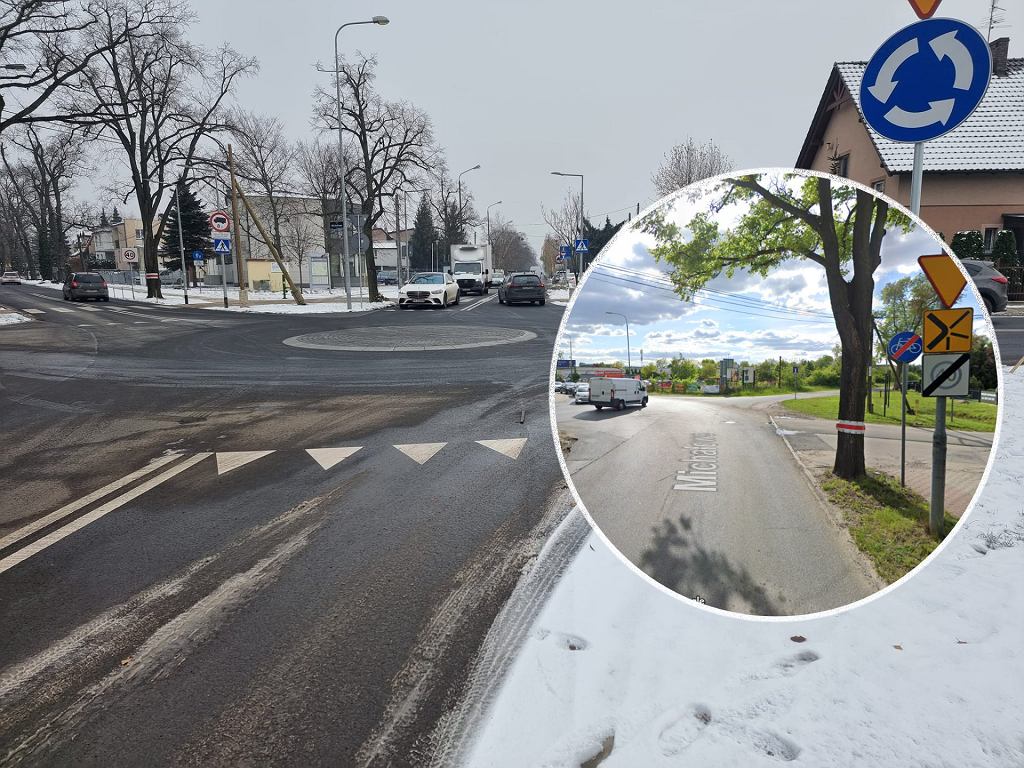 В Познани построили кольцевую развязку за 2 миллиона злотых. Водители продолжают движение до середины перекрестка
