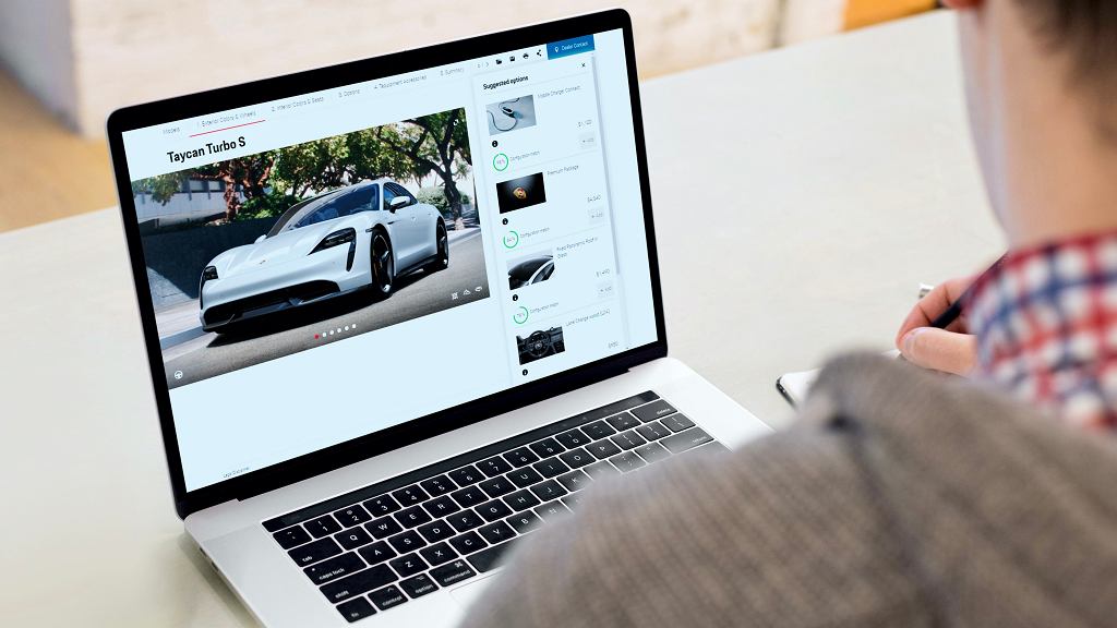 Как настроить свой новый Porsche? Выбор может быть трудным. Теперь это станет проще благодаря искусственному интеллекту