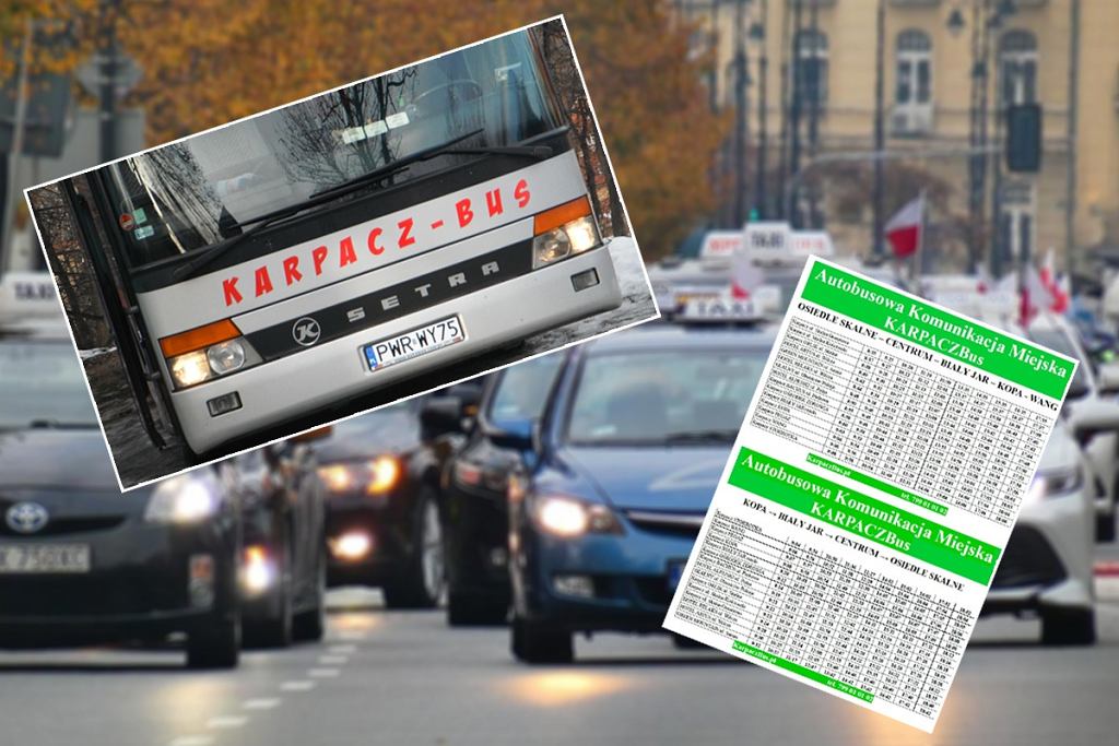 Акция таксистов в Карпаче. Они хотят отменить общественный транспорт