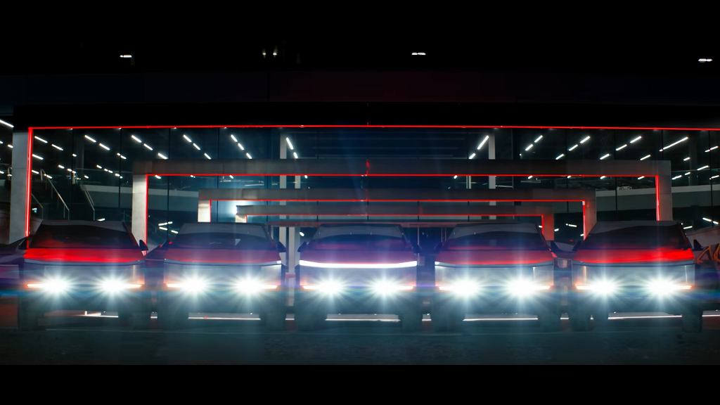 Tesla отмечает Рождество световым шоу Cybertruck. Это может сделать любой владелец