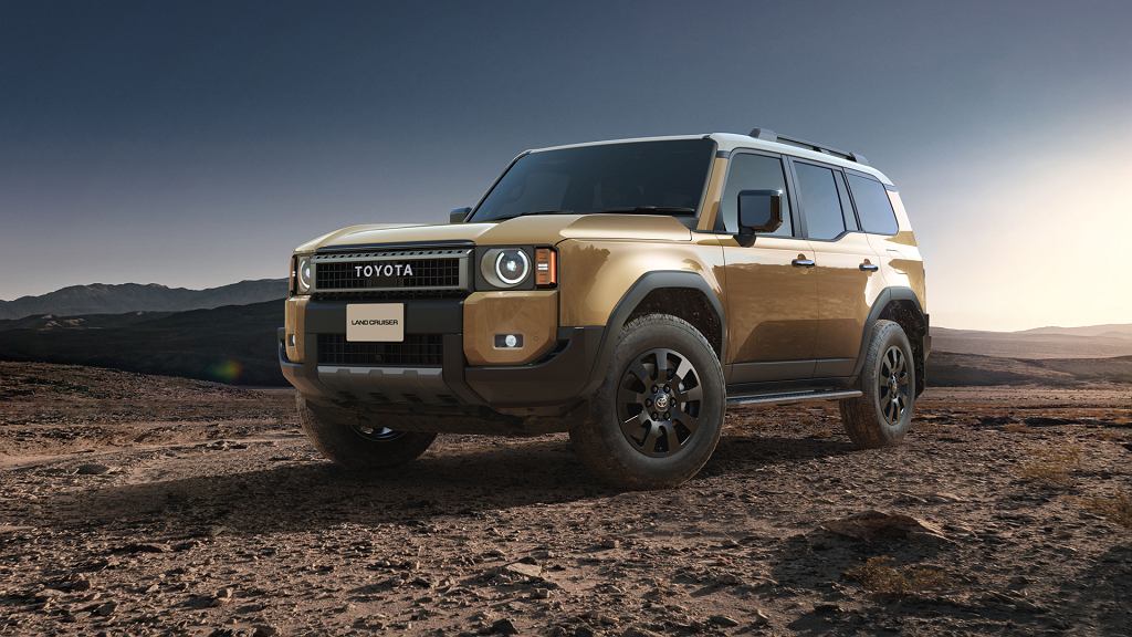 Toyota Land Cruiser в специальной версии. У Японии есть своя версия