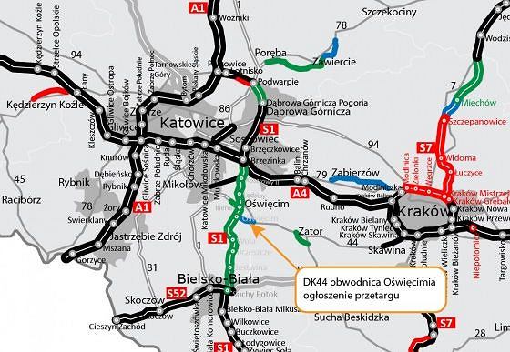 Будет построена объездная дорога вокруг Овенцима. Когда мы поедем по новому маршруту S1?