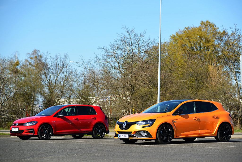 Мнения Moto.pl: VW Golf GTI TCR vs. Рено Меган РС - сравнение. Вот такими надо делать хот-хэтчи!