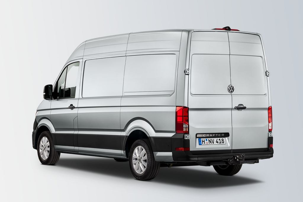 Volkswagen Crafter после рестайлинга. Изменения заметны в основном в интерьере.