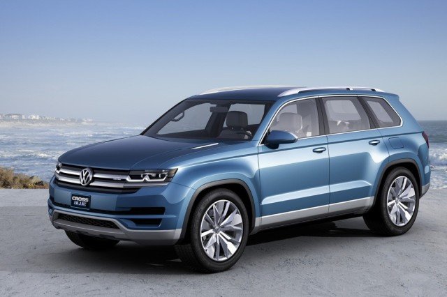 Прототипы | Новый большой внедорожник Volkswagen пойман