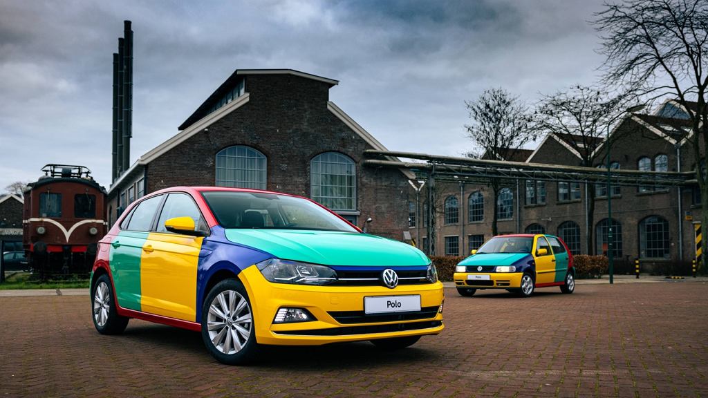 Volkswagen Polo Harlekin в современной версии. Помните колоритного мальчика из 90-х?