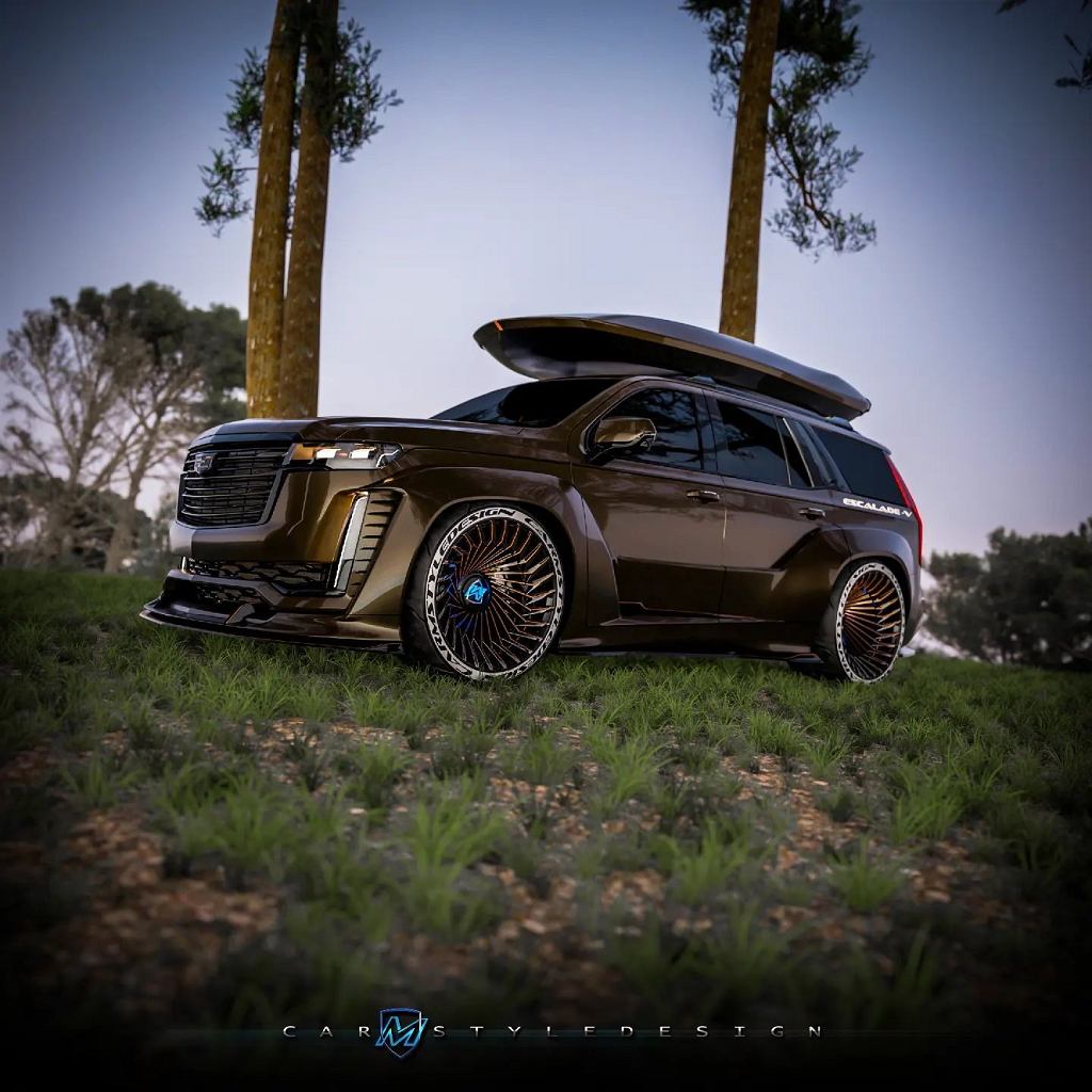 Больший Cadillac Escalade-V? Визуализации появились в Instagram
