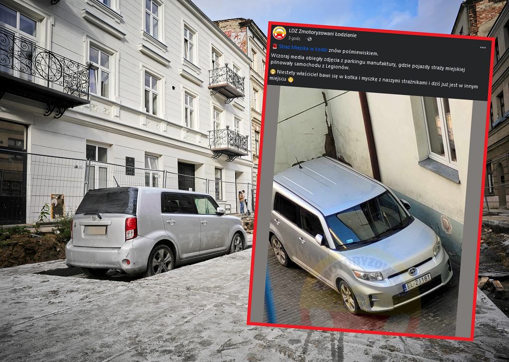 Владелец «бетонного» автомобиля из Лодзи играет с услугами в кошки-мышки. Что с ним сделают, если поймают?