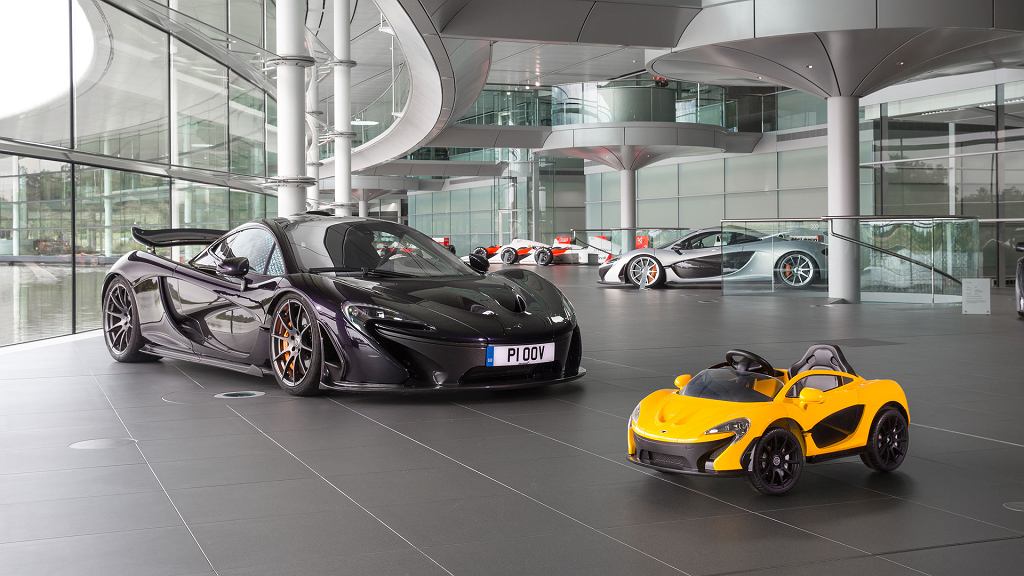 McLaren P1 с электроприводом