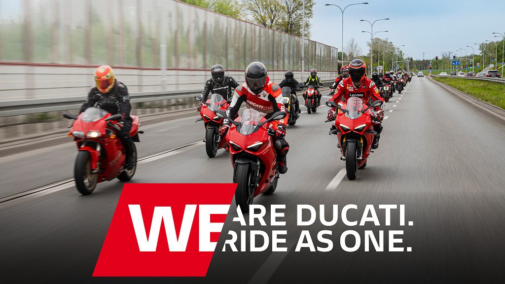 Парад Ducatisti We Ride As One состоится 4 мая.
